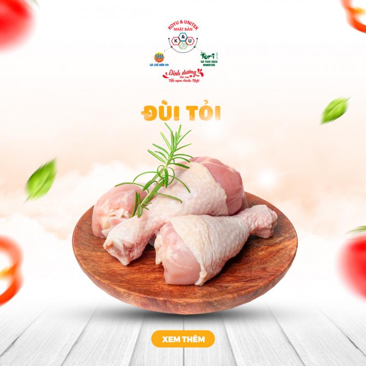 Đùi Tỏi Gà